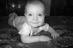 Soon I'll be crawling!