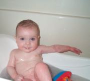 Dude in the tub!