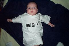 Demonic "Got Milk" Baby