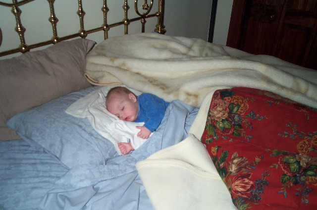 Sleeping like a grown up