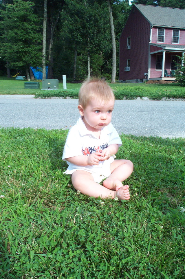 Enjoying the grass