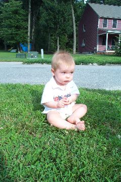 Enjoying the grass