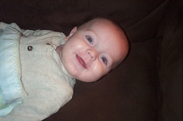Nestled on the couch