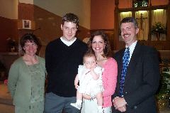 Jack, his parents, and godparents