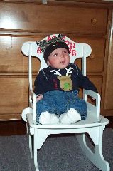I am SO cute in my chair!