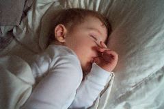 sleepy baby