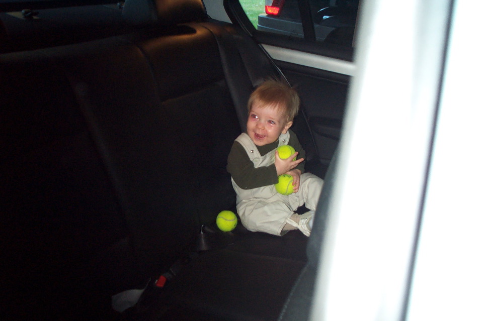 No car seat - I'm free!