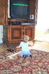 Transfixed by static - Proof that Jack is weird